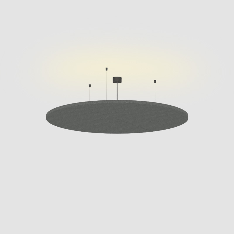 Glorious Acoustic Light Panel by Prolicht – 37 1/4″ x 2 1/8″ Suspension, Acoustic offers LED lighting solutions | Zaneen Architectural